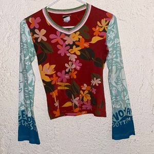 Custo Barcelona Mix Prints long sleeve